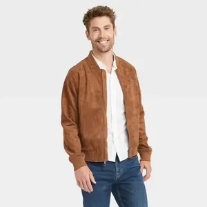Men's Lightweight Bomber Jacket - Goodfellow & Co Tan XXL
