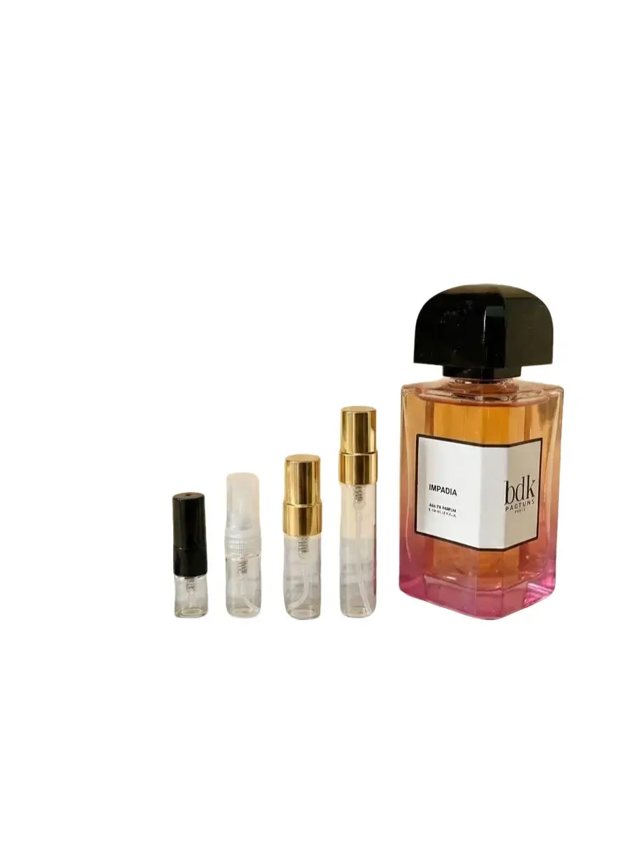 Impadia EDP Glass Travel Spray Sample - 1ml 2ml 3ml 5ml Impadia EDP Glass Travel Spray Sample - 1ml 2ml 3ml 5ml