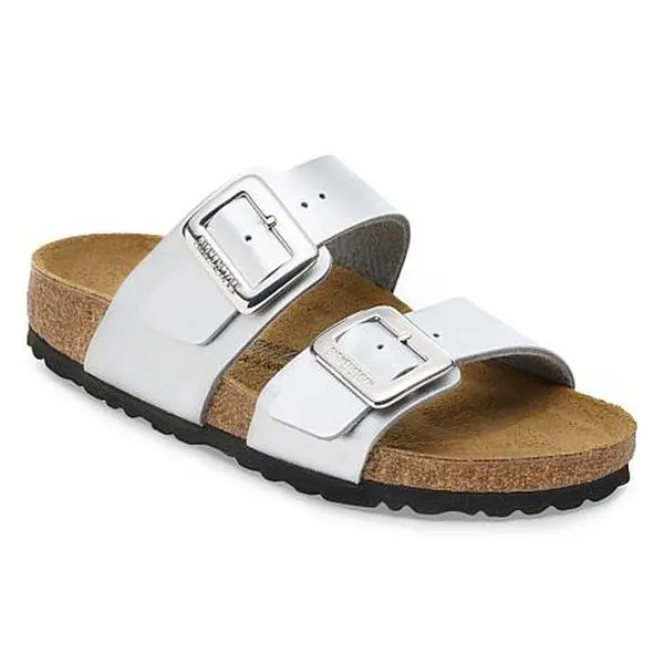 Birkenstock Sydney Luxe Buckle Metallic Sandal