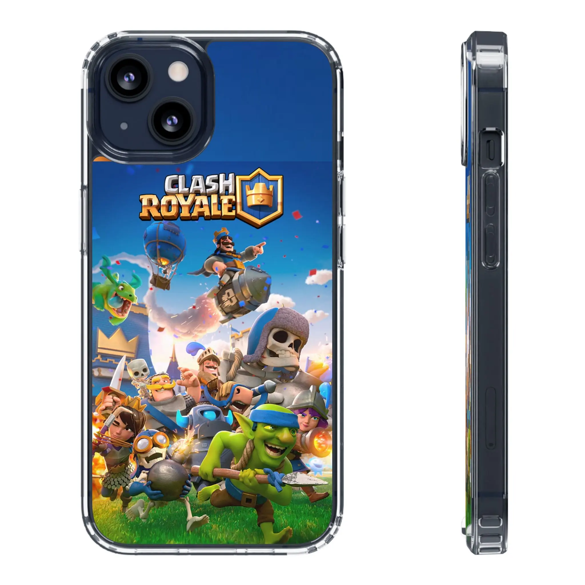 Clash Royale Logo Phone Case for iPhone 13 - Lightweight Protective Gaming Cover with Bold Design & Precise Cutouts for Connectivity