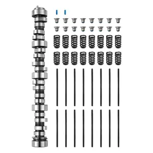 VEVOR LS Truck Cam Kit, 9-Piece Set, Includes Timing Gasket, Pushrods Springs Seals, Compatible with 1999-2013 GM Gen3/4 Norris Trucks, Fits 4.8L, 5.3L, 6.0L, 6.2L LS Engines, OE 12625437 SP011-16VEVOR Super Brand Day