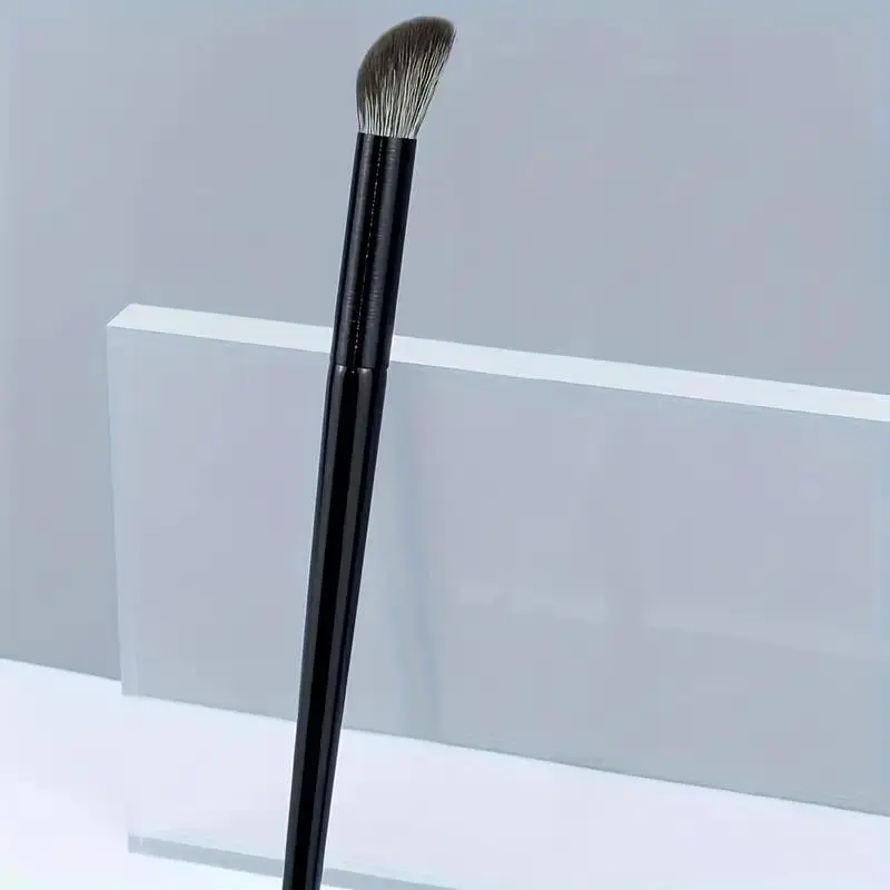 Anti-Allergy Angled Nose Contour & Highlight Brush, Contour Face Brush, Soft Synthetic Bristles, Abs Plastic Handle, Precision Makeup Tool, Easy Clean Material, Makeup Brushes