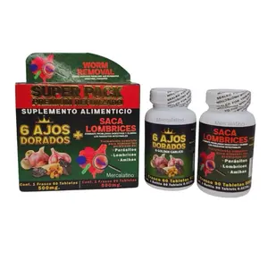 6 AJOS DORADOS + ROMPE PIEDRAS 150 cápsulas Supplement Dietary Vitamin