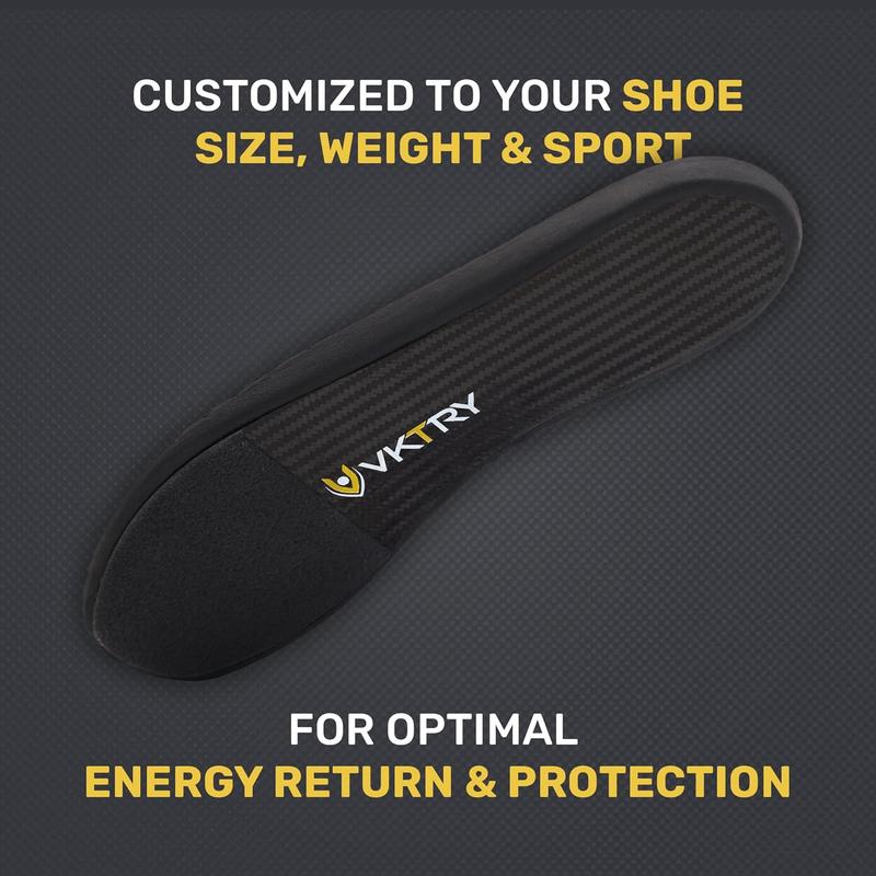 VKTRY Baseball Gold Carbon Fiber Performance Insoles