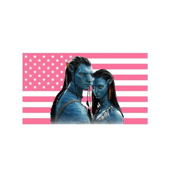 A.v.a.t.a.r Reimagined: The Limited Edition Pink Flag Patriot Tee