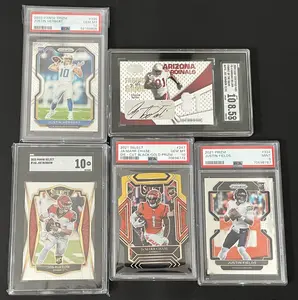 NFL FOOTBALL Repacks - 15 Sports Cards - 6 Rookies - Look for Autographs, Memorabilia, RPA, Numbered, or Graded Cards