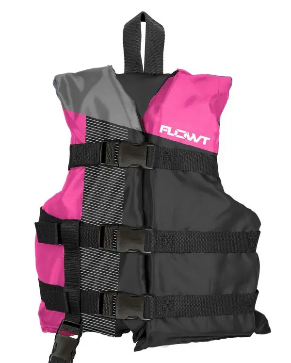 Flowt All-Sport Vest for Adults, Universal Fit with High-Quality Innovative Design for Water Sports, Pink