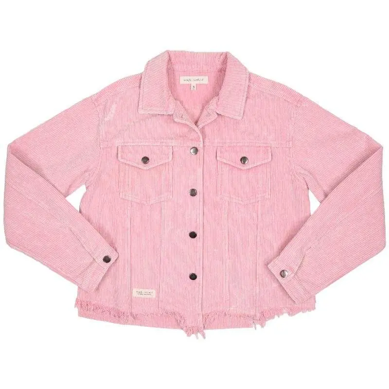 SALE Simply Southern Cordy Long Sleeve Jacket