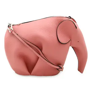 Pre-owned Loewe Others Shoulder Bags Elephant Bag Leather 2way Bag