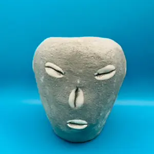 5-Inch Stone Elegua Religious Decoration, Ready to Be Charged