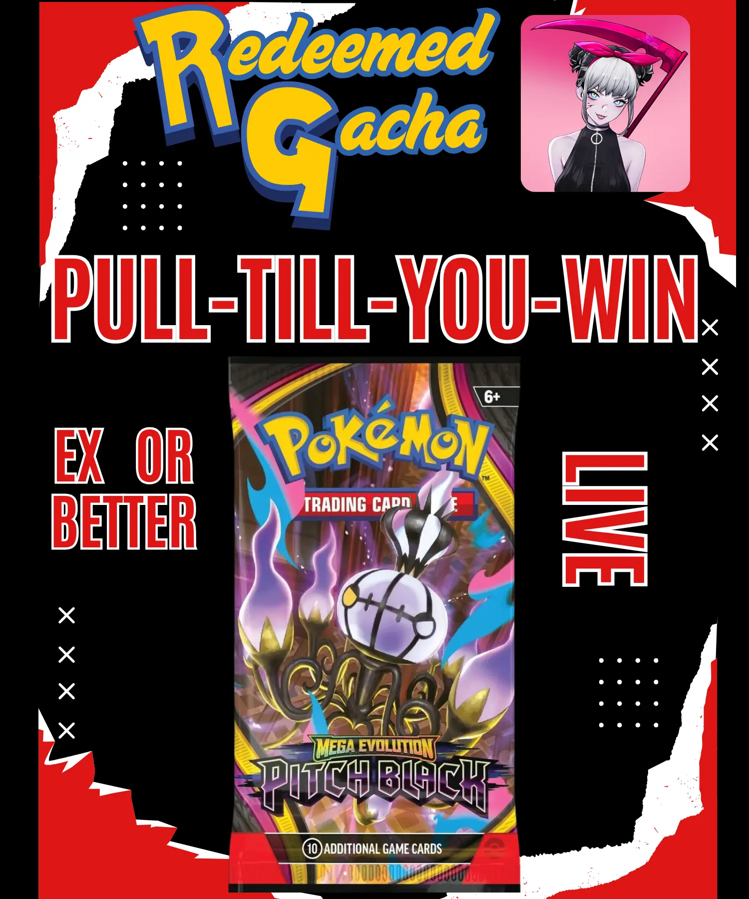 Pitch Black (PTYW) ME05 Booster Packs - Pull Till You Win