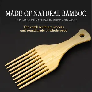 Bamboo Wood Comb, ZXUNASMR COMB | Scalp Massage, Anti-Static, Frizz Control, Soft & Comfortable, Precision Styling for Volume,Effortless Detangling for Smooth, Healthy Hair. Teeth Natural, Haircare, Handle, Lightweight, Heatless, edge brush