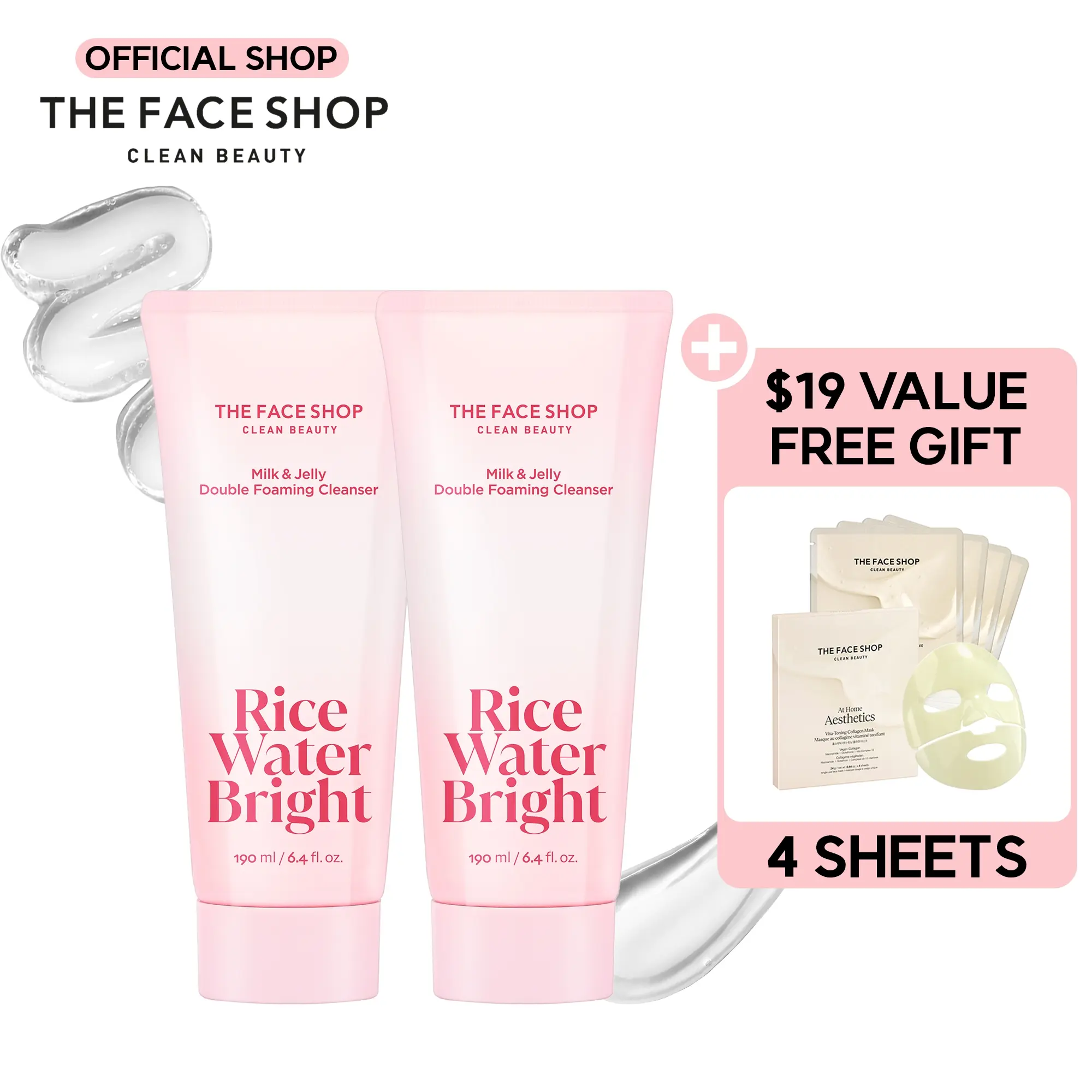 Milk & Jelly Double Cleanser 2-PACK