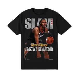 SLAM Tyrese Maxey Poetry In Motion shirt, Basketball Star Graphic Vintage Streetwear shirt for Fans, Game Day Outfit Gift for Men Women