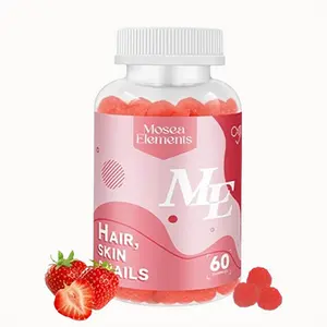 Hair Skin and Nails Vitamins Gummy, for Hair Skin, Nails, Biotin, Vitamin C, Keratin, Chewable Supplement, 30 Day Supply (60 Count Pack of 1)