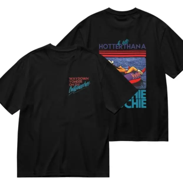 24H Express Shipping Hotter Than a Hoochie Coochie Graphic Shirt Vintage Southern Lake Country Summer Tee Unisex Cotton Soft Breathable Streetwear Top Trendy Music Vibe Festival Party Outfit Daily Casual Wear Same Day Dispatch Gift for Men Women &