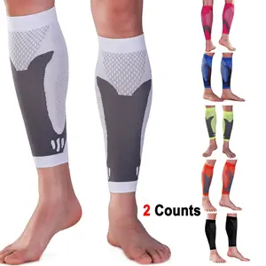 1Pair Leg Compression Sleeve,Calf Support Sleeves Legs ,Comfortable Footless Socks for Fitness,Running