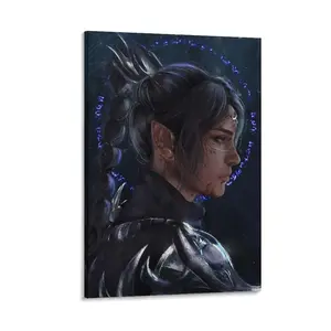 BG3 Shadowhearts Canvas Poster. Wall Art for Living Room And Bedroom. Decor Print Picture. Game-inspired Decoration. Canvas Poster Bedroom Decor Office Room Decor Gift Frames Ornaments decoration artwork wall  art  prints Artistic Photo Frame-.