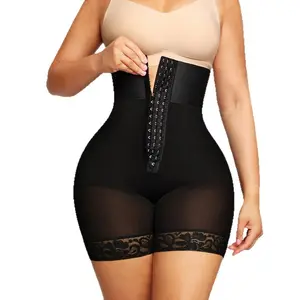 Plus Size Shaping Pants High Waist Tummy Control Butt Lifting Crotch Zipper Body Shapewear for Everyday Wear Comfortable & Sexy Minimalist Style