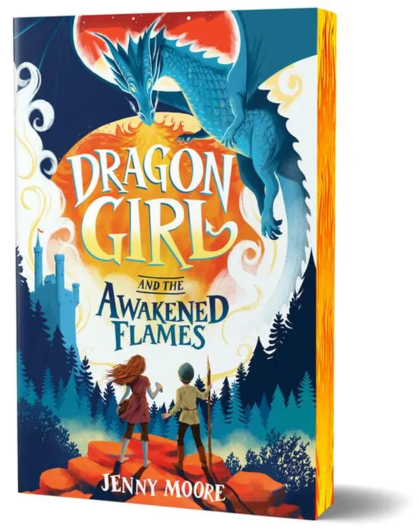 Dragon Girl and the Awakened Flames (Deluxe Edition) by Jenny Moore (Paperback)