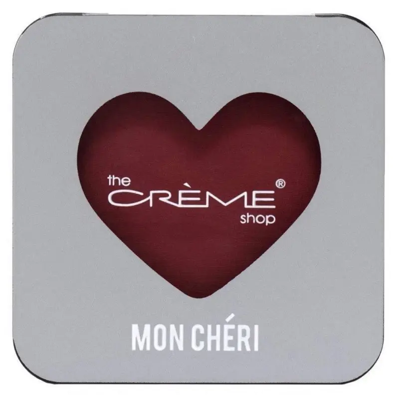 The Creme Shop Mon Cheri Powder Blush French Kiss 0.25 oz Tu Makeup Cosmetic Highly Blendable Formula for Subtle to Bold Cheeks Lightweight Compact Daily Routine