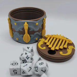 Bard Dice Box - Dungeons and Dragons Themed Dice Box