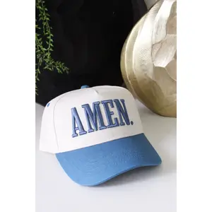 Amen Baseball Embroidered Baseball Embroidered Cap