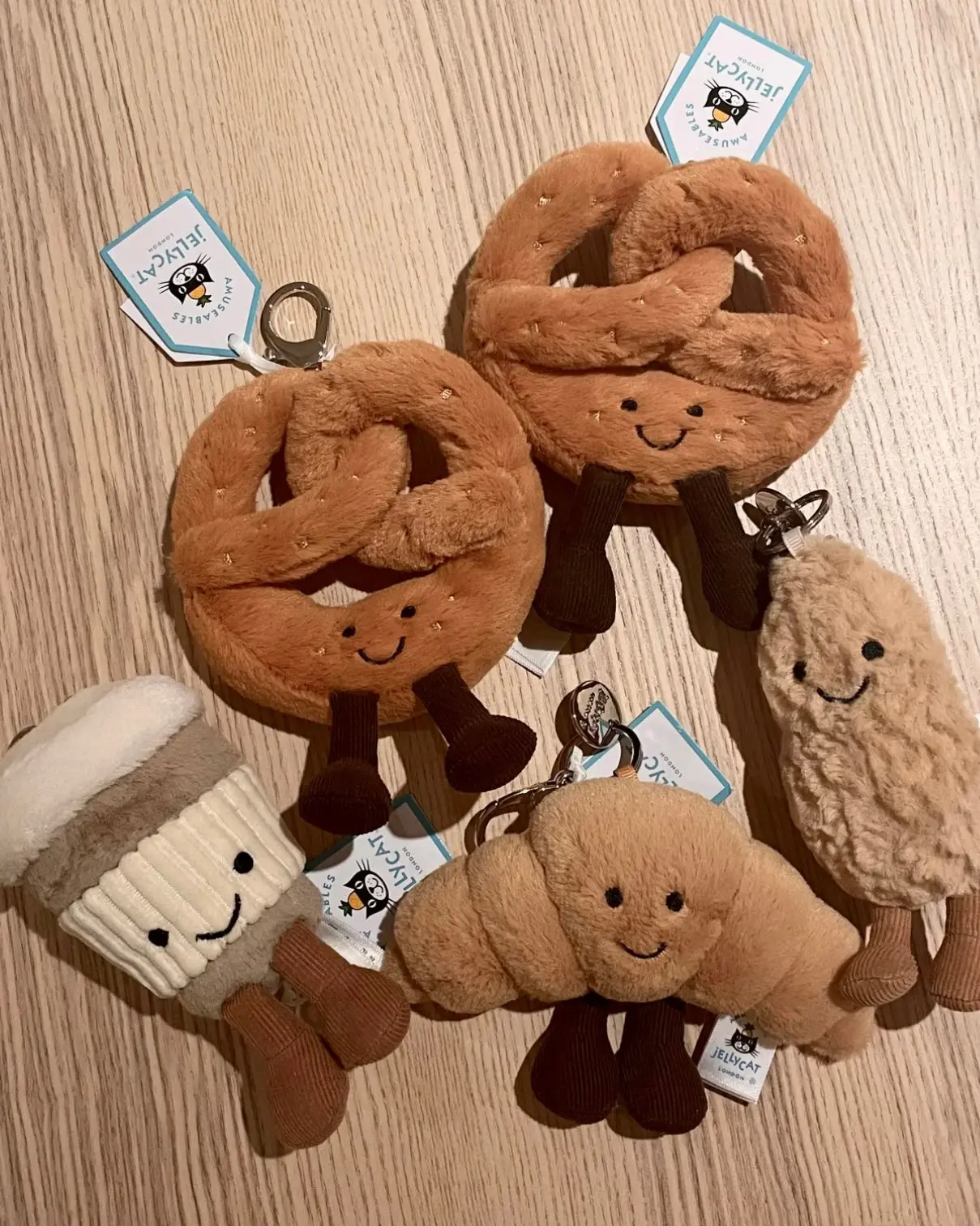 Jellycat Amuseables Food Bag Charm, Cute Stuffed Animal Keychain Gift, Adorable Plush Keychain, Cute Soft Sun Bag Accessory, Adorable Cloud Gift for Her, Bag Charm