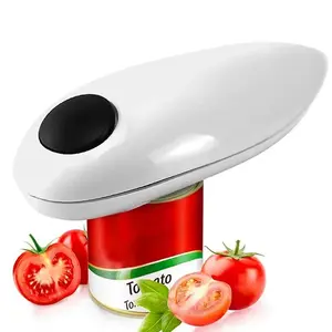 Electric Jar Opener Automatic Tin Can Open Machine Touch None Sharp Edges High Power Jar Tin Opener Kitchen Gadgets Can Openers