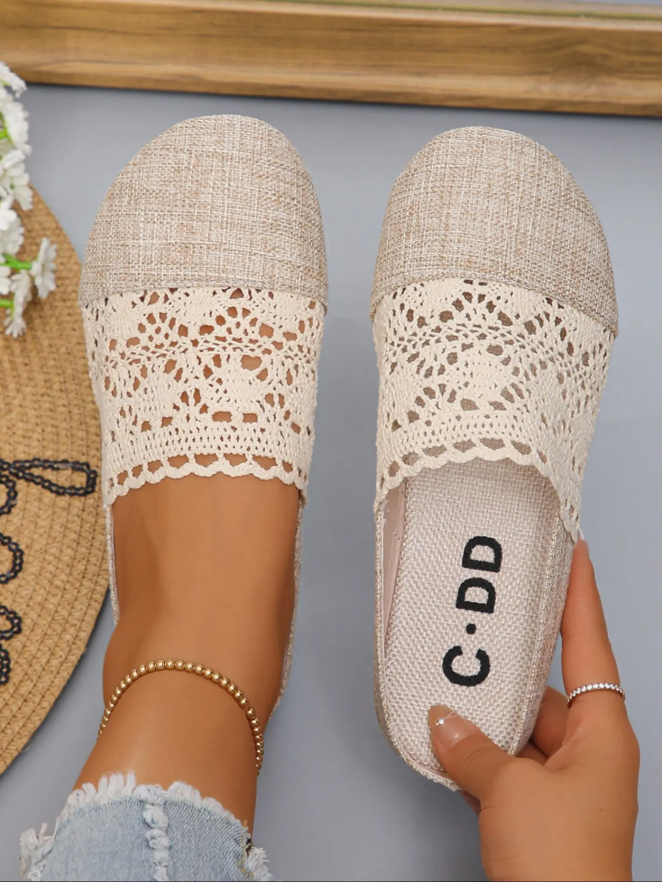 Women's Fashionable Platform Sandals, Bohemian Trendy Sandals, Casual Comfortable Sandals for Summer, Lightweight Breathable Shoes for Daily Wear, Girl, Fashionable Footwear