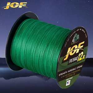 Jof X12 Fishing Line 500m 25-120lb Multi-Purpose Braided Line, Durable Monofilament Line for Various Water Conditions