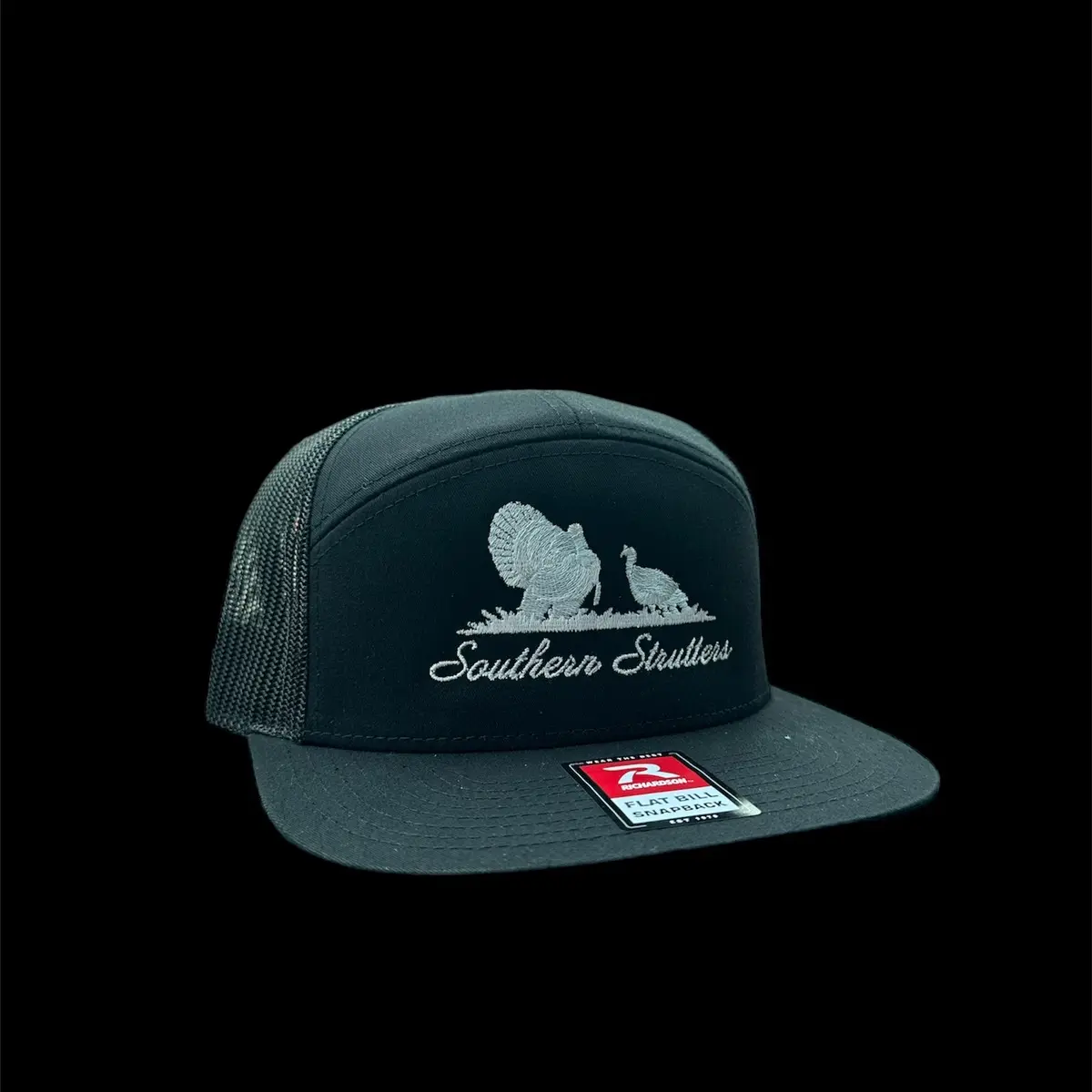 7panel black white, gold logo 7panel black white, gold logo