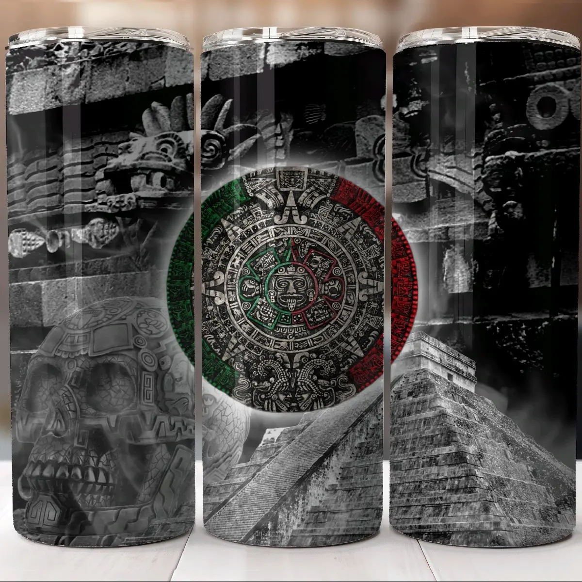 Aztec Calendar Tumbler
