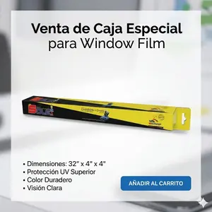 Caja de 50 unidades de emboltura cajas Profesional para Kits de Window Tint Vinyl – 32”
