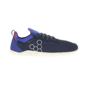 Vivobarefoot Mens Primus Lite Knit Running Sneakers Shoes - Blue