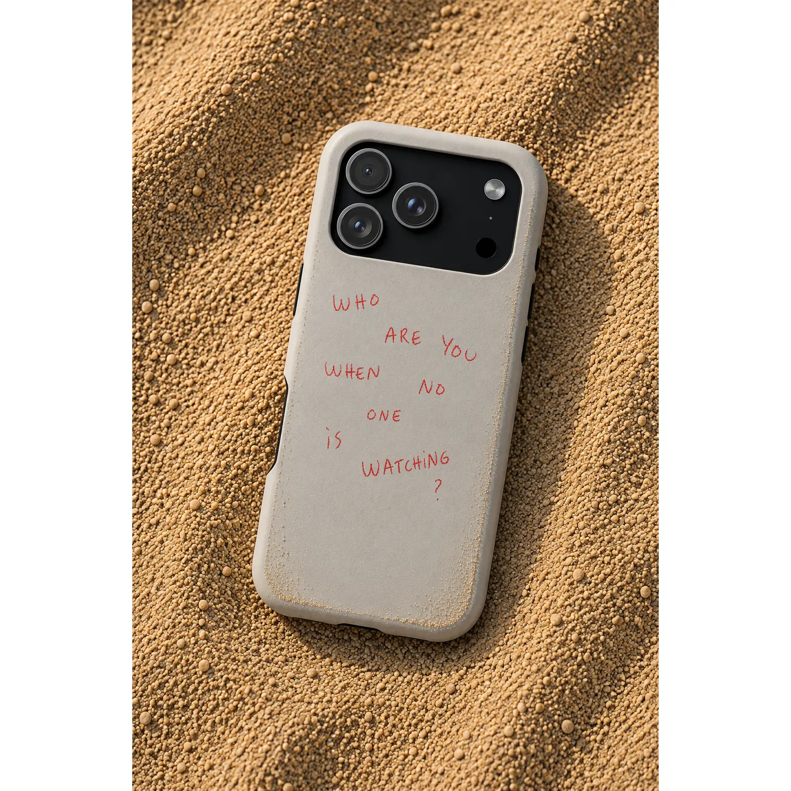"Who Are You" Phone Case