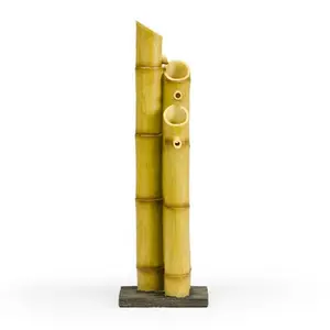 Aquascape  Pouring Three-Tier Bamboo Fountain, Water Feature