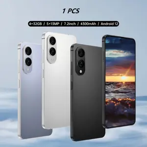 7.2-Inch Screen Octa-Core 4g Smartphone, 4+32GB RAM, Dual Camera System 13mp Rear + 5mp Front Camera, 4300mah Battery, Android 12.0, Dual Sim, Media Player