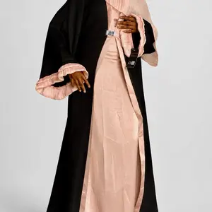 Abaya, Women's Modest Full-Length Islamic Prayer Dress with Breathable Fabric