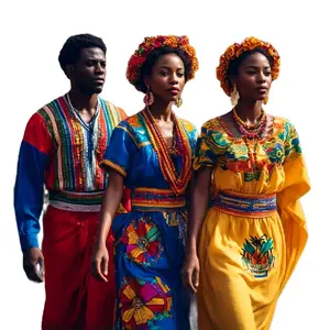 Haïtians Custom Design - Costume & Menswear with Colorful Embroidery and Traditional Styles