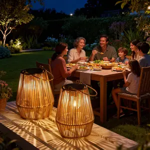 Christmas Decorations Solar Christmas Lights Outdoor,  Solar Hand-Woven Lantern Outdoor Waterproof For Festival, Garden Deco for Outside,Yard,Patio,Porch,Trees,Lawn,Pathway