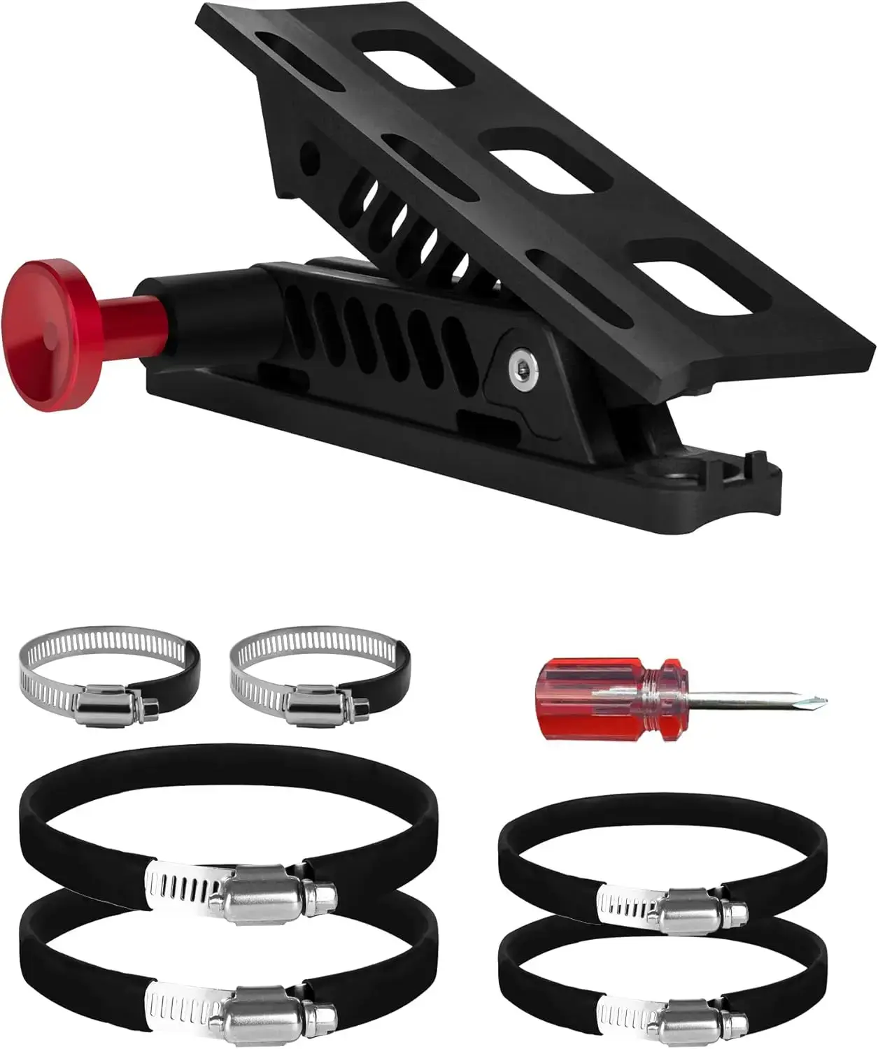 Adjustable Fire Extinguisher Mount, Easy Install on Roll Bar/ Cage Fire Extinguisher Holder, Quick Release Mounting Bracket for JT TJ JKU JK JL UTV Cam-Am X3 Polaris RZR Ranger