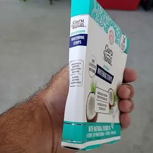 Product Review of GuruNanda Whitening Strips, 7-day treatment (7 Packets - 2 Strips per pack) - Non-Slip, Dry Strip Technology from A**y