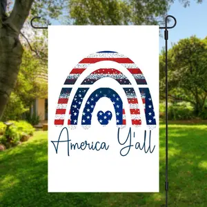 America Y'all Garden Flag 12X18in