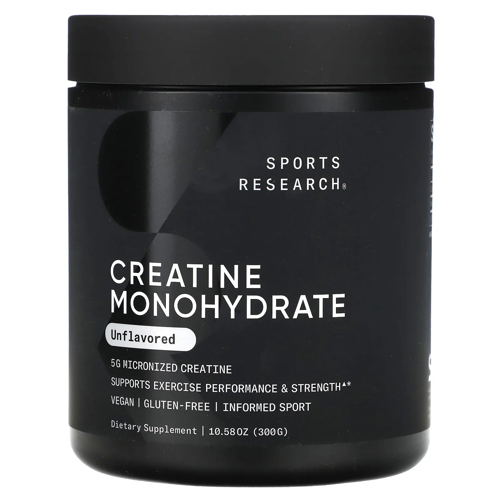 Sports Research Creatine Monohydrate, Unflavored, 10.58 oz (300 g) Sports Research Creatine Monohydrate, Unflavored, 10.58 oz (300 g)