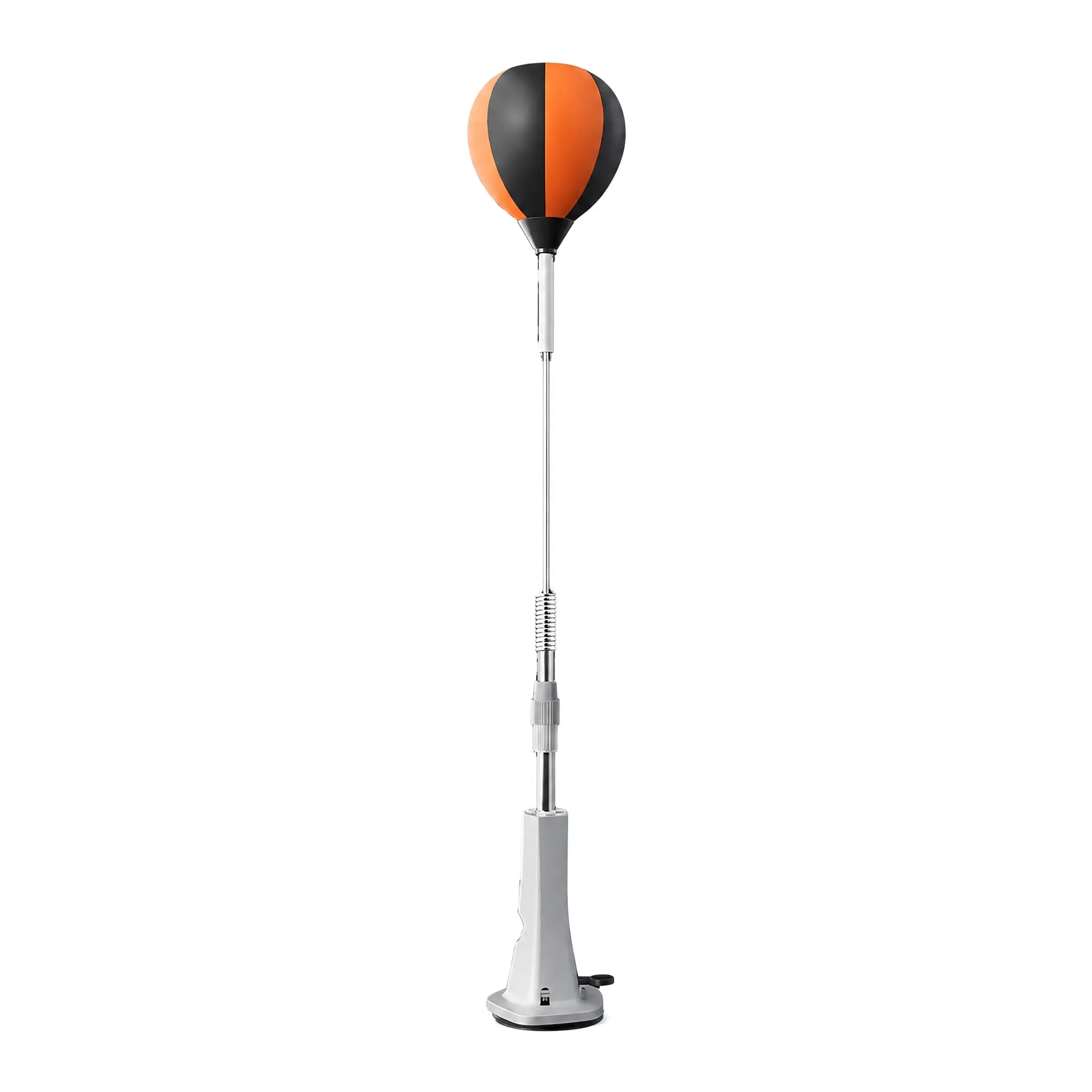 Freestanding Boxing Reflex Trainer with Anti-Tip Base, Adjustable Stand, High Elasticity Speed Ball, Spring Back Punching Target for Kids Home Reaction Drill