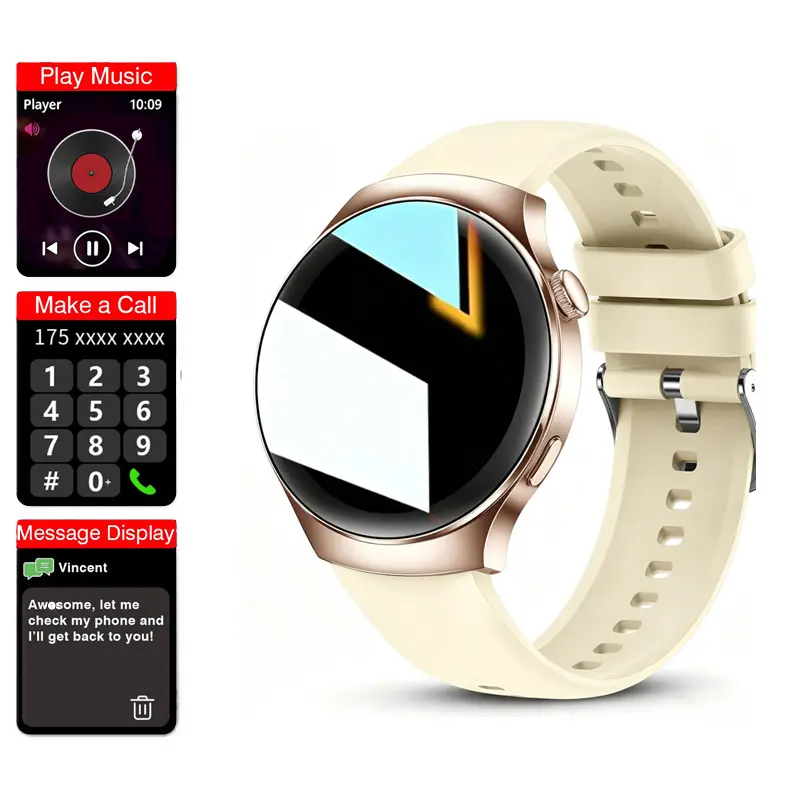 Multifunctional smartwatch with music playback, wireless calling, and a variety of sports modes to choose from