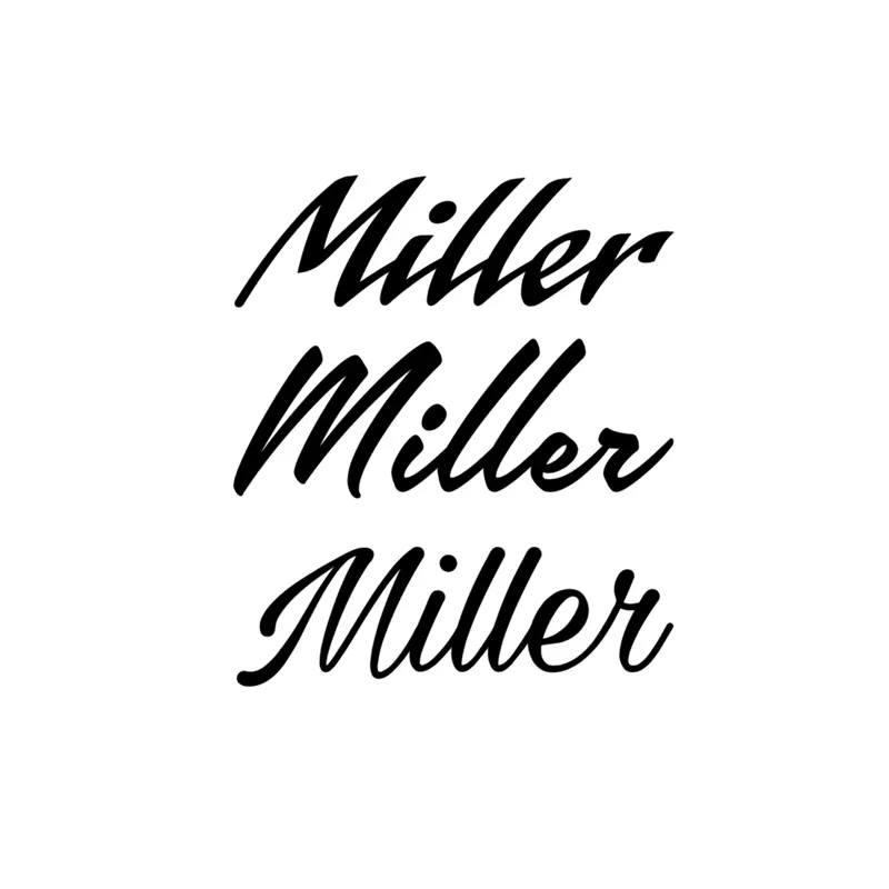 Last Name Vinyl Decal for Truck or Car 12 inches Custom Name Personalized Vehicle Sticker