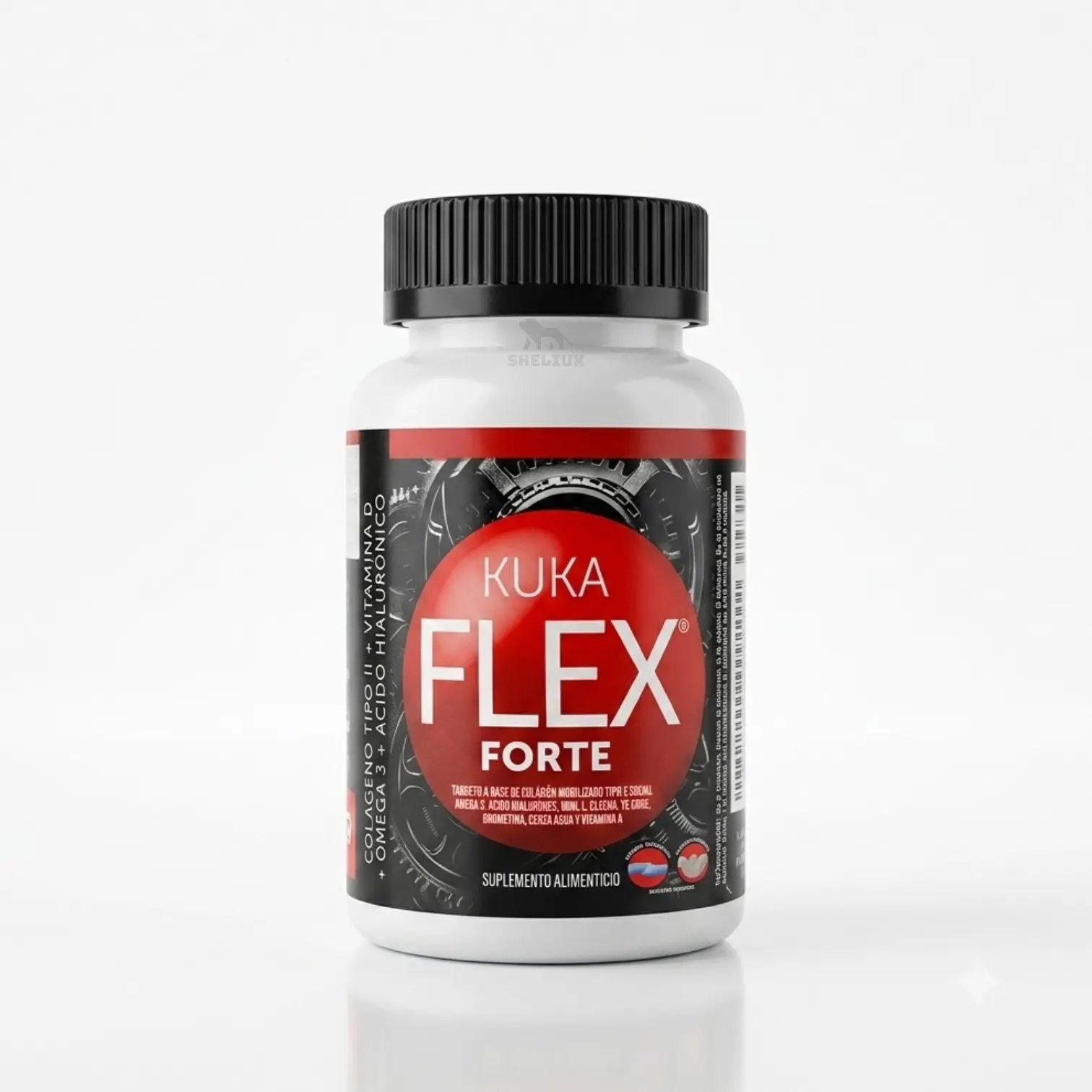 KUKA FLEX FORTE | Dietary Supplement with Collagen, Omega 3 & Turmeric | 30 Tablets