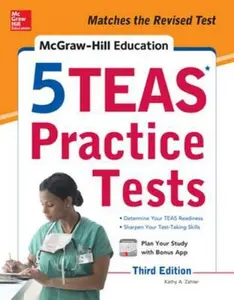USED-McGraw-Hill Education 5 Teas Practice Tests, Third Edition by Zahler, Kathy A. (Paperback)